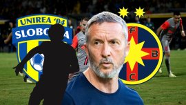 Noul transfer de la FCSB, prezent la meciul cu Unirea Slobozia! Mihai Stoica l-a adus la partid?