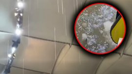 Inunda?ii la loj? înainte de FCSB – Metaloglobus! Imagini incredibile de la Arena Na?ional?. Video