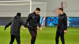 Juc?torii out din lot de la FCSB, antrenament pe „Ion Oblemenco”! Cum au ap?rut Cisotti ?i Graovac. Video