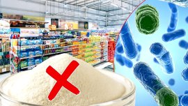 Cel mai popular lapte praf din România, retras de pe rafturile marilor magazine: bacteria g?sit? poate fi mortal?.&nbsp;(…)