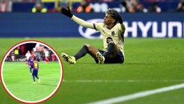 Nu s-a v?zut la TV! Yamal, conflict cu un coechipier de la Barcelona în e?ecul cu Girona. Video