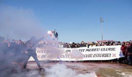 Demolarea stadionului Dinamo a început, în fa?a a 300 de suporteri. Ce va fi construit pe r?m??i?ele arenei: „De azi&nbsp;(…)