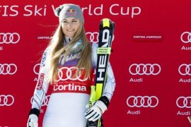 Lindsey Vonn ?i-a rupt ligamentul încruci?at anterior, dar sper? s? concureze la Jocurile Olimpice de iarn?