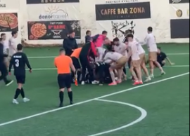 B?taie general? în Croa?ia! Au zburat picioare, pumni, chiar ?i mu?c?turi » A fost implicat ?i pre?edintele clubului