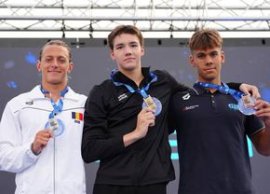 A doua medalie pentru România la CE de juniori de la Samorin » Robert Badea a cucerit argintul la 200 m mixt