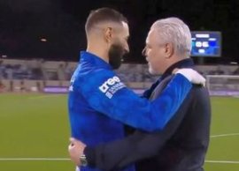 ?umudic? s-a dus „glon?” la Benzema, apoi a izbucnit în conferin??: „N-au ce c?uta aici!”