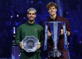 „Glume?ti!” » Statistica incredibil? a rivalit??ii dintre Carlos Alcaraz ?i Jannik Sinner, dup? finala Turneului (…)