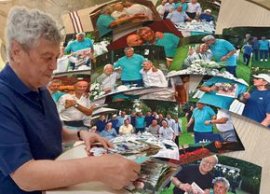 Mircea Lucescu, emo?ionat când a primit din partea GSP fotografiile de la petrecerea special? de ziua lui: „Uite, (…)