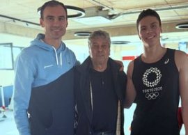 Mircea Lucescu i-a „întrerupt” antrenamentul lui David Popovici » Cum a fost posibil