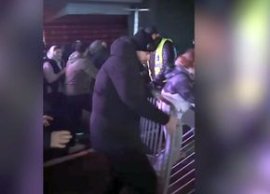 Tensiune în fa?a arenei: sute de suporteri ai lui Partizan încearc? s? p?trund? la antrenament!