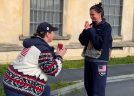 O nou? poveste de dragoste olimpic? » O sportiv? a fost cerut? în c?s?torie de iubita ei