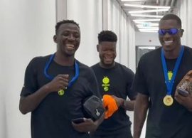 Cum a s?rb?torit FCSB în Ghencea » Imaginile surprinse de reporterii GSP dup? câ?tigarea Supercupei