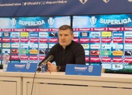 O?elul n-a avut ?ut pe poart? la Craiova, dar Laszlo Balint „apreciaz? curajul juc?torilor lui”