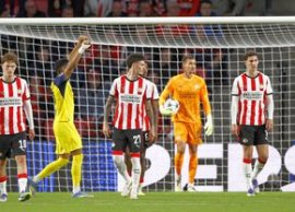 Dennis Man a debutat în Champions League într-un meci istoric! PSV, e?ec drastic în prima etap? a grupelor