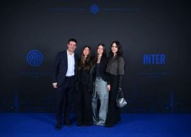 Apari?ie rar? » Cristian Chivu, al?turi de so?ie ?i cele dou? fiice la petrecerea de Cr?ciun a Interului