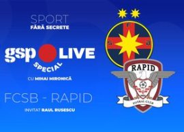 FCSB - Rapid » Ultimul derby din acest an! Coment?m la GSP Live Special cu Mihai Mironic? ?i Raul Rusescu