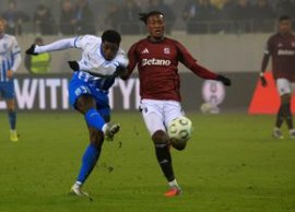 Gol superb în Craiova - Sparta Praga » Nsimba, „rachet?” de la 25 de metri