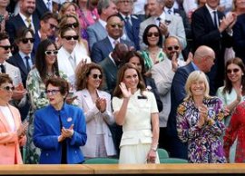 Imagini COLOSALE din loja regal? de la Wimbledon » Simona Halep, lâng? Prin?esa Kate Middleton în timpul finalei (…)