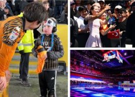 Imaginile lunii ianuarie în sport: „Ronnie, totul va fi bine!”