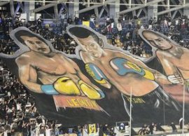 Scenografii FABULOASE la Petrolul - Dinamo! Reveren?? pentru trei boxeri uria?i ai Ploie?tiului + tor?e ?i fumigene (…)