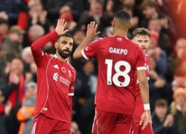 Liverpool câ?tig? dup? mai bine de o lun? în Premier League! Salah ?i Gravenberch au adus victoria „cormoranilor” în (…)