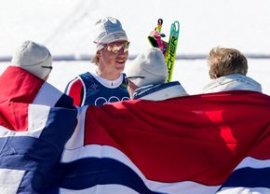Johannes Klaebo, cel mai medaliat sportiv cu aur olimpic din istorie dup? ?tafeta masculin? de 4 x 7,5 km!