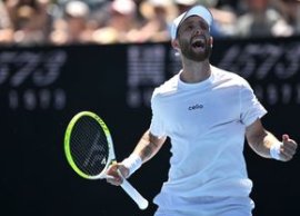 Num?rul 37 ATP nu se dezminte: cum a servit la minge de meci în turul 1 la Australian Open!