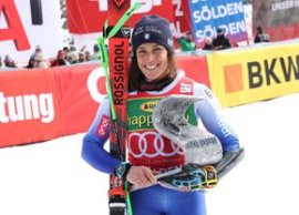 Federica Brignone s-a întors la antrenamente dup? 8 luni de la o grav? accidentare