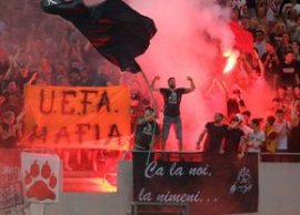 Dinamo, campioana amenzilor pentru incidente » Rapid, FCSB ?i o surpriz?, în topul cluburilor sanc?ionate