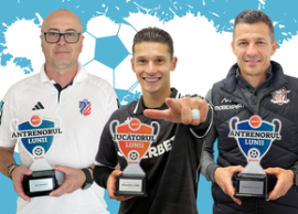 Premier? istoric? dup? 4 ani în proiectul GSP! Egalitate perfect? pentru Antrenorul lunii între Gâlc? ?i Grozavu + (…)