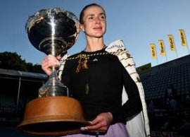 Elina Svitolina, triumf?toare la Auckland, la un an dup? succesul so?ului ei în acela?i loc: „Sunt foarte fericit?”