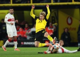 „Thriller” cu 6 goluri în Bundesliga! Stuttgart r?mâne co?marul Borussiei Dortmund