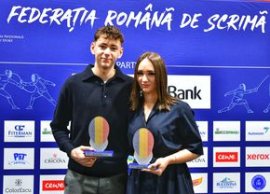 Amalia ?i Vlad Covaliu sunt sportivii anului 2025 la Federa?ia Român? de Scrim?