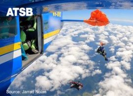 Moment terifiant: para?utistul s-a ag??at de coada avionului, ?i-a t?iat corzile ?i a c?zut în gol! Ce a urmat