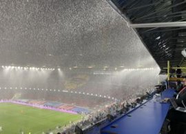 Imagini ru?inoase de la Barcelona » Un miliard ?i jum?tate de euro pentru un „stadion-cascad?”