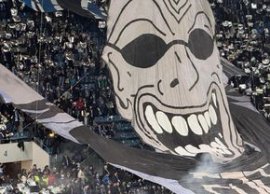 Scenografia 3D a ultra?ilor craioveni la meciul cu Mainz