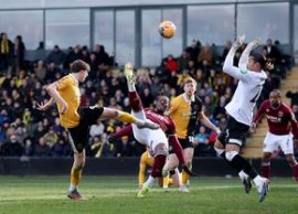 West Ham United, aproape de o eliminare ru?inoas? în Cupa Angliei » „Cioc?narii” s-au chinuit cu o echip? din liga a&nbsp;(…)