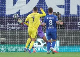 Din ce în ce mai aproape de #1000! Cristiano Ronaldo a marcat ast?zi în derby-ul din Arabia Saudit?