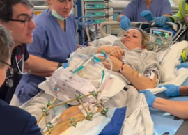 Reac?ie emo?ionant? a lui Lindsey Vonn dup? externarea din spital: „Piciorul meu este înc? în buc??i”