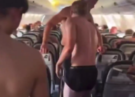 Au oferit imaginile s?pt?mânii în Liga Campionilor » To?i fotbali?tii au r?mas în chilo?i în avion