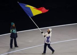 Julia Sauter, purt?tor de drapel al României la ceremonia de închidere a Jocurilor Olimpice de la Milano Cortina