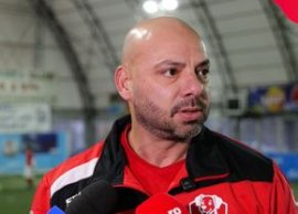 „Câinele” Giani Kiri?? ?i-a inaugurat ?coala de fotbal ?i s-a „ciocnit” deja de micii rivali: „O s? râde?i de mine, (…)