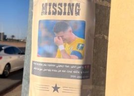 Cristiano Ronaldo, dat disp?rut pe stâlpii din Riad » Fanii iau în râs conflictul cu vedeta lui Al Nassr