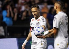Eroul Neymar a riscat pentru a-?i salva echipa de la retrogradare » Gol ?i assist la Santos, cu meniscul rupt!