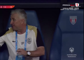 Dan Petrescu a r?bufnit ?i a cerut s? scoat? echipa de pe teren în Supercupa dintre FCSB ?i CFR Cluj
