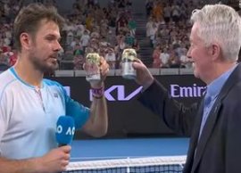 S-a ?inut de promisiune » Stan Wawrinka ?i-a luat r?mas bun de la Melbourne într-un mod inedit