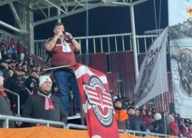 Nu s-a v?zut la TV! Singura persoan? huiduit? în Giule?ti » Mesaj categoric din peluz?, dup? Rapid - O?elul