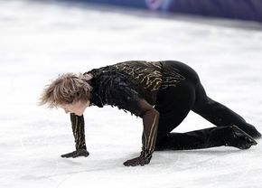 ?ocul Jocurilor Olimpice! Ilia Malinin, colaps ISTORIC la programul liber: 